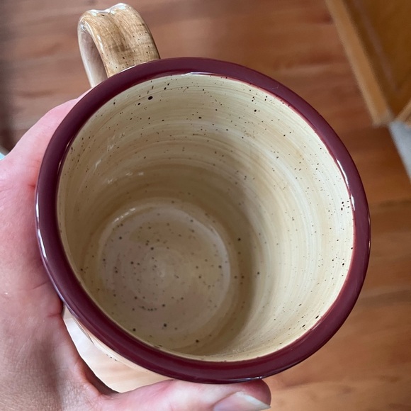 2 Pfaltzgraff Evening Sun Mug Orange Gold Sunflower Speckled Glaze Coffee Mug - Picture 7 of 9